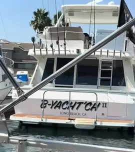 B-Yacht’ch ll🛥️. #boatnames #boatname      #boatlife #boat #longbeach  ##alamitosbayI love when people drive by and take videos of the B-Yacth’ch ll ,