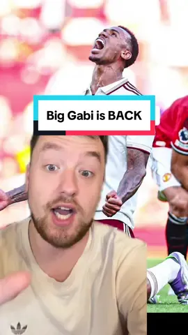 Big Gabi is BACK! Gabriel’s performance for Arsenal against Manchester United was excellent #arsenalfc #afc #arsenalfans #coyg #rorytalksfootball 