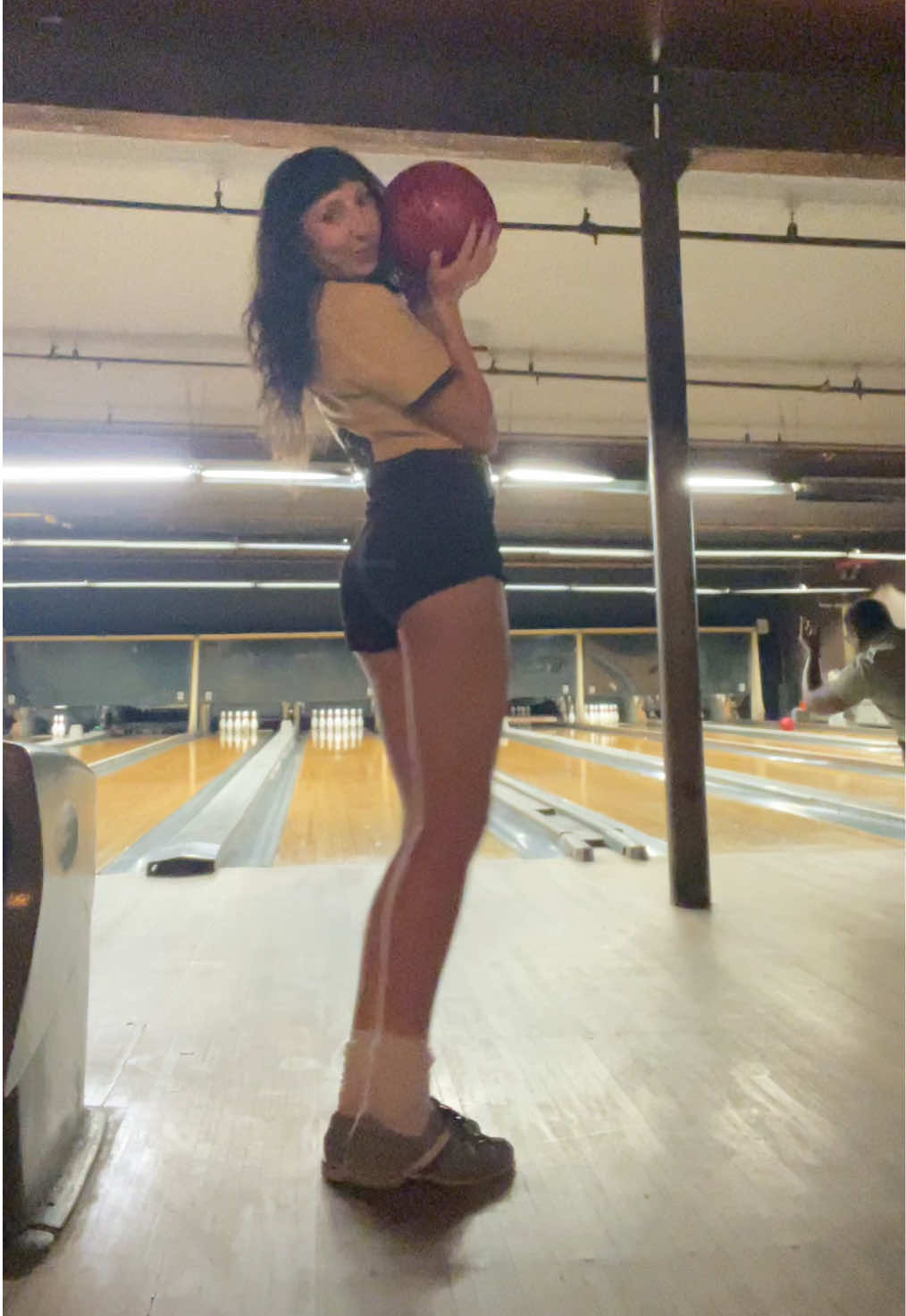 just pretend I got a perfect strike 🎳