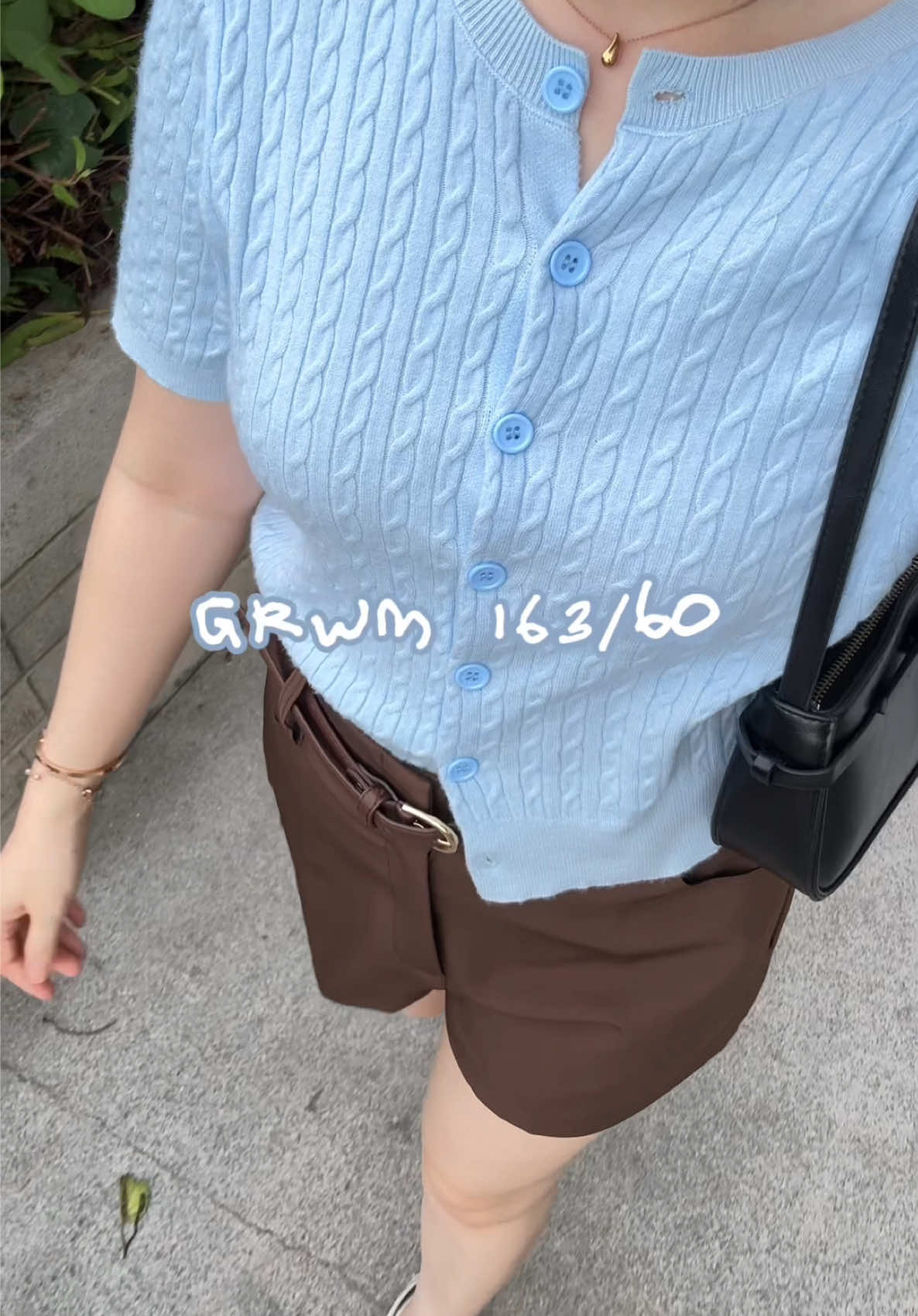 GRWM 163/60 ไปเดินเล่น ใครหุ่นใกล้ ๆ กันเก็บไอเดียได้เลยค่า 💗✨ #grwm #OOTD #tiktoklooks #outfit #fitcheck 