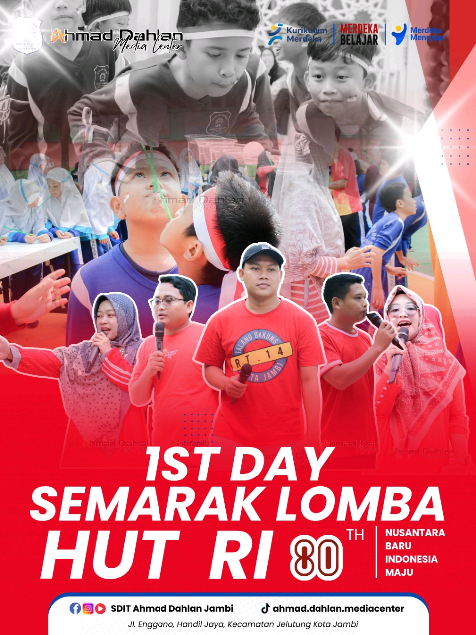 1st Day Semarak Lomba HUT RI ke-80  SDIT AHMAD DAHLAN KOTA JAMBI  #sdit #sditahmaddahlanjambi #muhammadiyah #dikdasmenmuhammadiyah #hutri80indonesia🇮🇩 #serunya17an #kotajambi #fypシ 