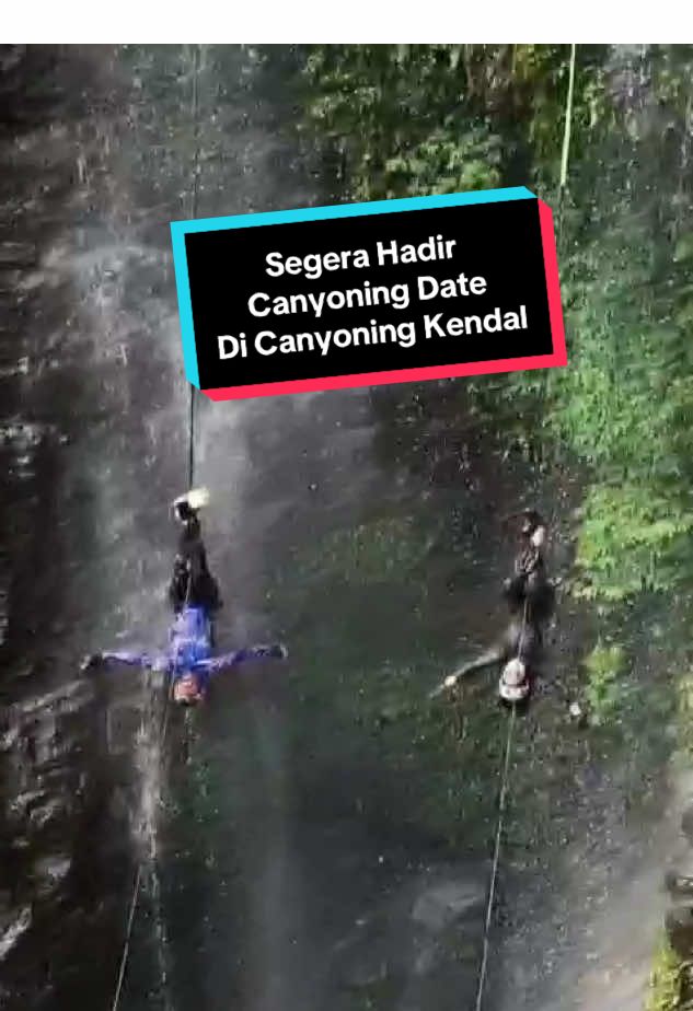 Are You Ready ? 🤫🤫 Canyoning Date sama Pasangan dan Besti kalian🔥 #canyoning #fyp #foryou #foryoupage #reels 