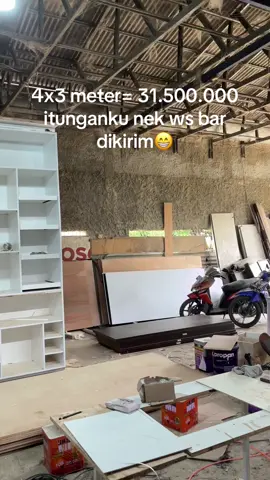 #interiorjakarta #furniturejepara #kitchensetmurah #custominterior #lemaripakaian 