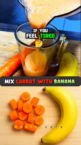 Mix Carrot With Banana  #healthcare #healthy #carrot #banana #healthyrecipes 