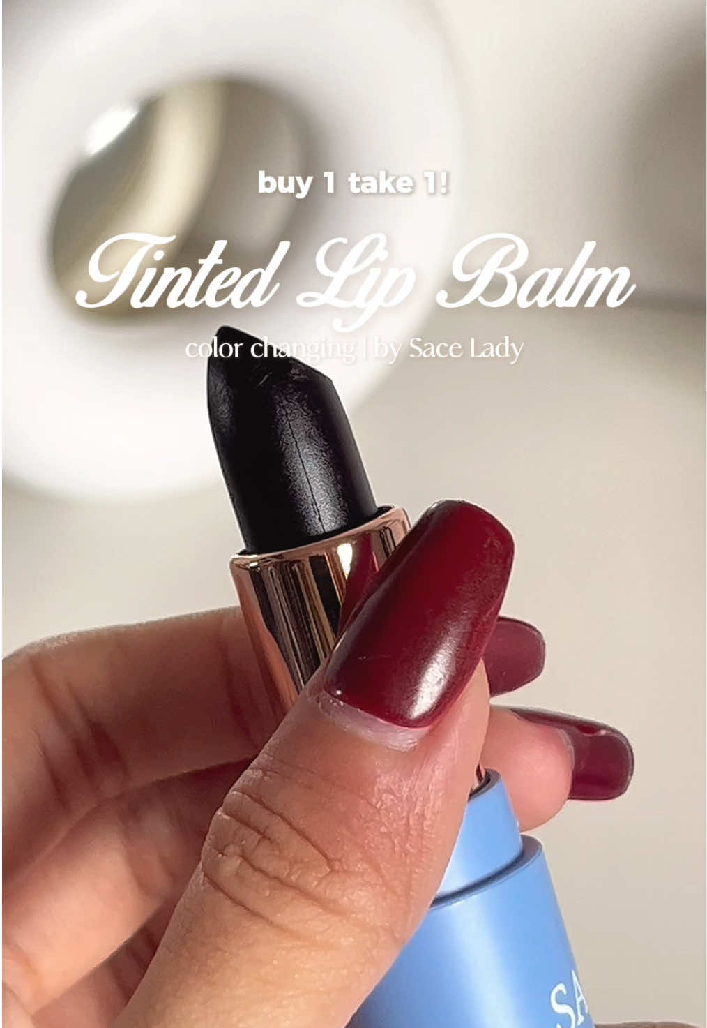 A lipbalm that really pops out color in one swipe! 🤩 @SACE LADY beauty.ph  #saceladycosmeticsmy #saceladyph #magiccolorchanginglipstick #lipsticktrend #lipbalm