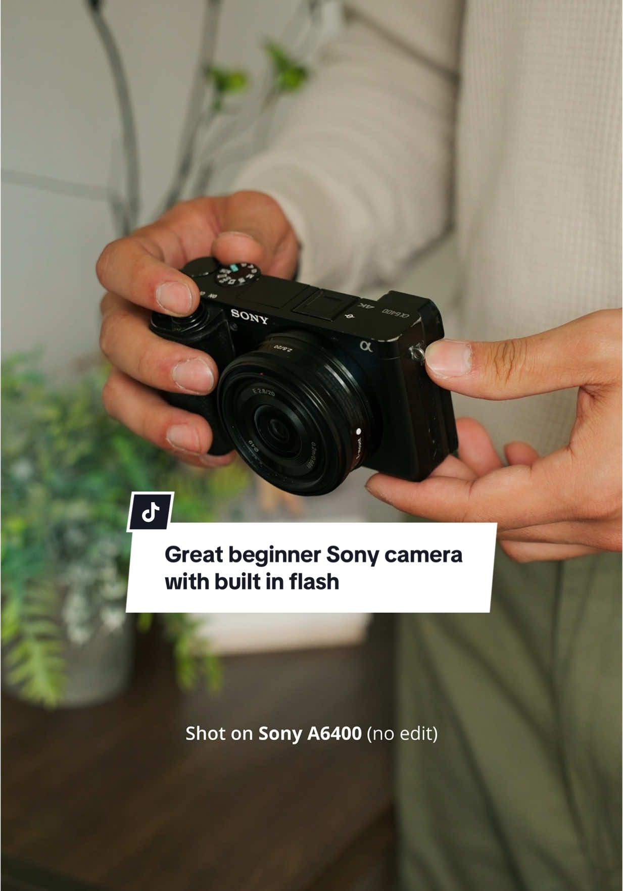 Your sign to step up from your phone camera -- and the Sony A6000 line is a great beginner place to start. Like @gab here with the Sony A6400.  Built in flash and compatible with all Sony e-mount lenses. #SonyAlpha #beginnercamera #cameragear  