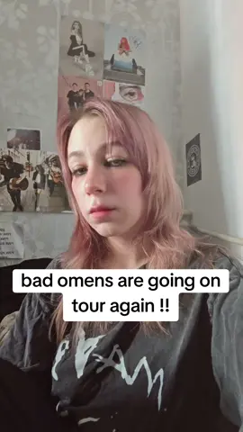 anyways I'll be trying my luck to see them for the third time. Stop being bitter over the fact you may not get tickets. #alt #goth #badomens #uktour #doyoufeellove 