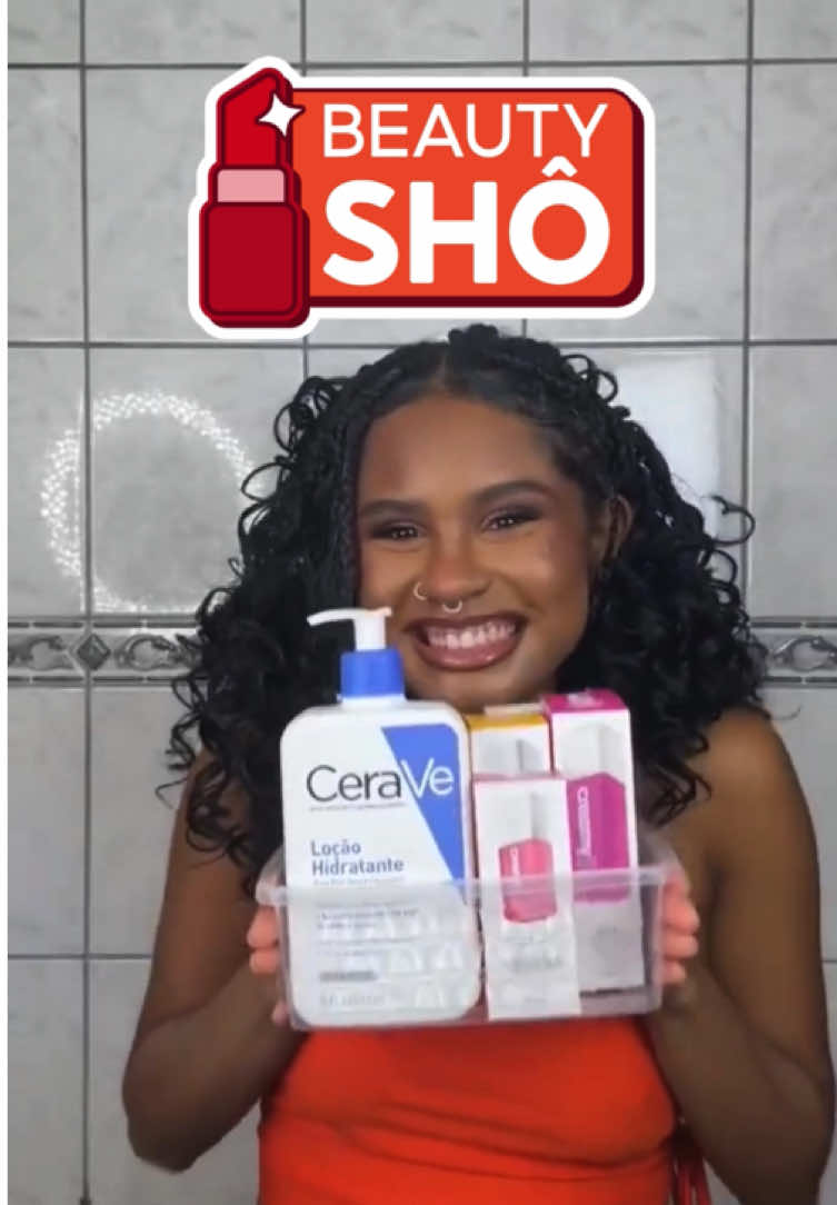 com ou sem make, ela brilha ✨ mas com os achadinhos que ela mostrou no meu app, o glow vem dobrado! 💄🧡  Óleo de limpeza 🔎: BVJ-BDH-PZJ Gel clareador 🔎: BGF-UCF-NGB Loção hidratante 🔎: AFX-BNA-EHF