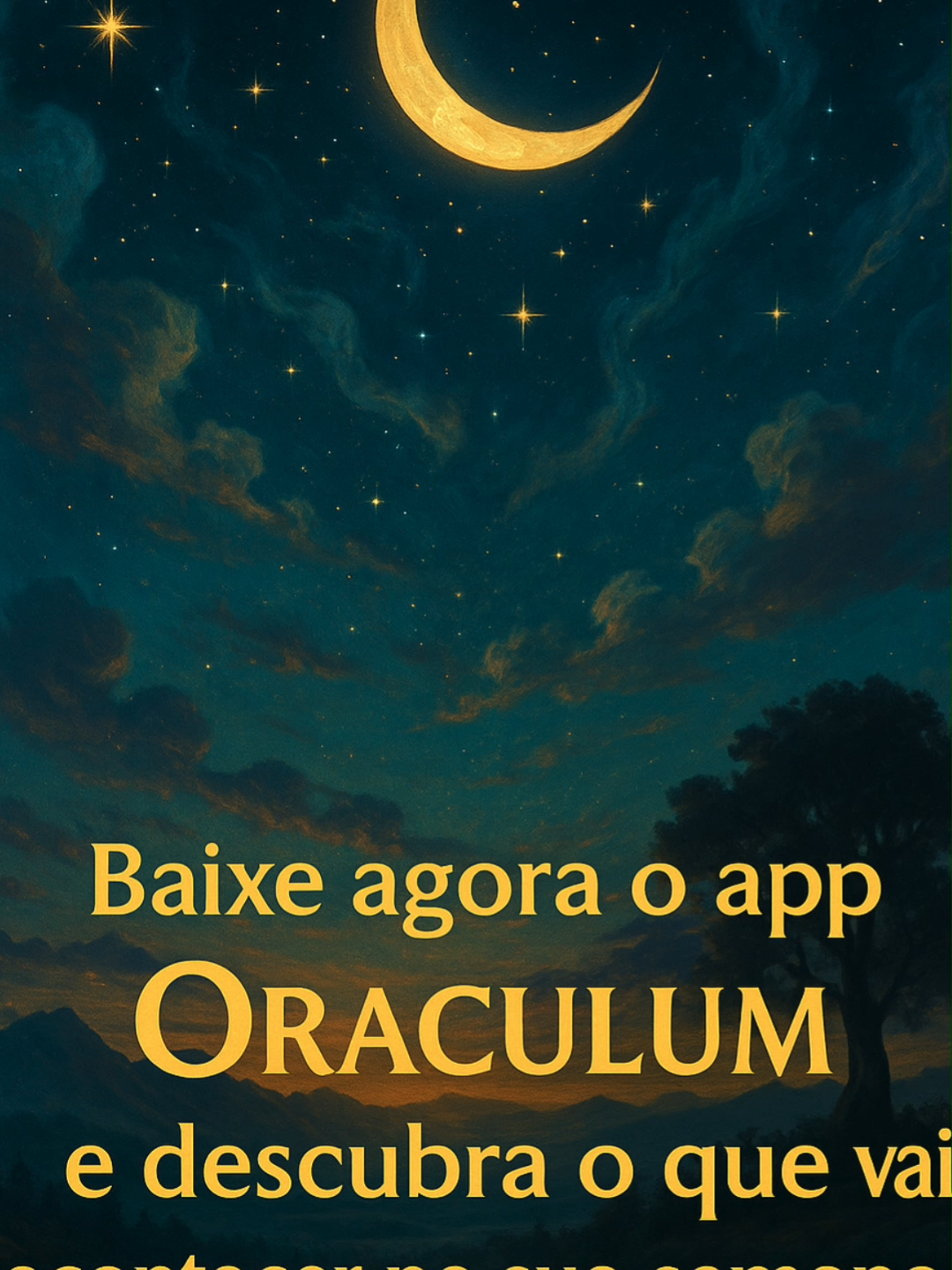 Receba diariamente mensagens místicas reveladas pelos astros. Cada signo, uma direção. Cada palavra, um presságio. Quer saber mais sobre o que o universo está preparando para você? Baixe agora o app Oraculum, disponível na Apple Store e descubra os mistérios do seu dia. #oraculum #signos #astrologia #vidente #misticismo #mensagemdodia #mapaastral #previsões #universo #autoconhecimento #zodiaco #espiritualidade #tiktokmístico #signosdobrilho