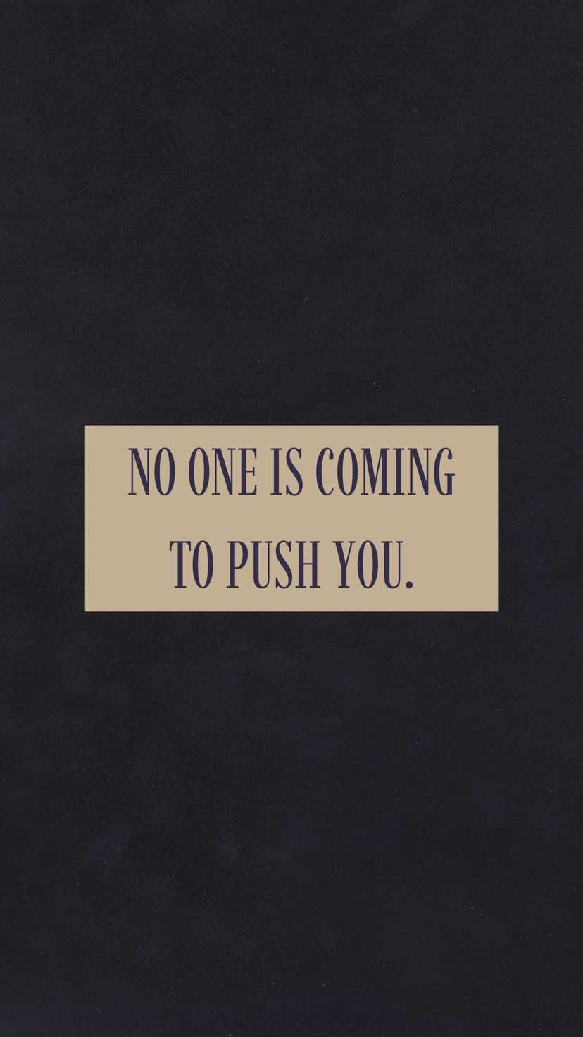 No one is coming to push you. It’s you against you. Endurionex - Endure the struggle, because greatness is earned, never given.