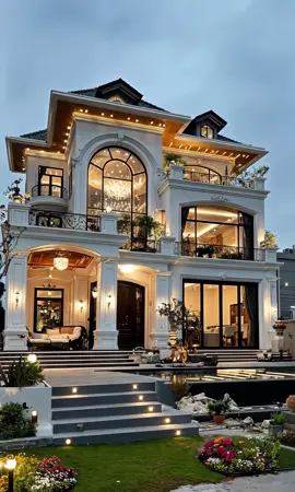 Nhà biệt thự tân cổ nơi một đời an trú trong từng bước chân #nhadep #thietkenhadep #villa #nhamainhat #nguyenhaikts #bietthu 
