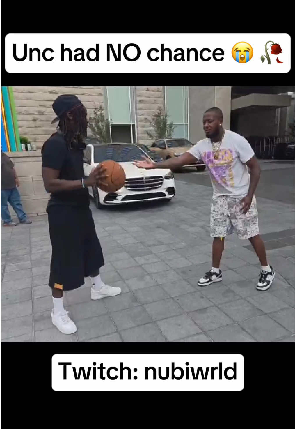 No way unc thought he would win 😭, follow my twitch tho @nubiwrld 🏀 #basketball #hooping #dallas #nubiwrld #viral 