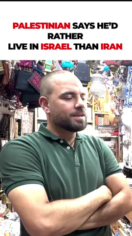 Palestinians and Muslims living in Jerusalem say they love Israel and would rather live here than Iran #israel #freepalestine 