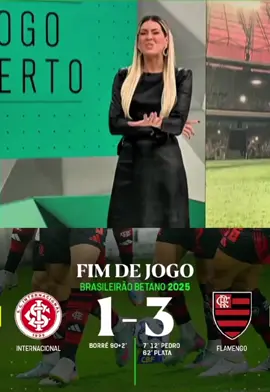 Renata se revolta com derrota do Internacional pro flamengo!