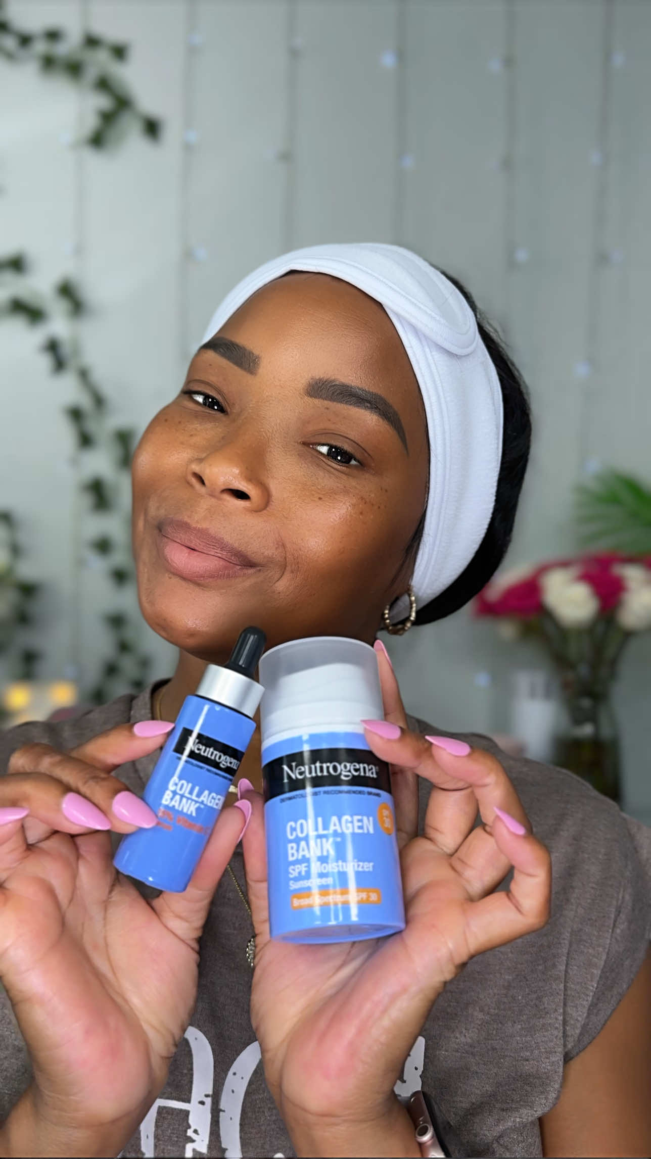 @Neutrogena sent me their new Collagen serum and moisturizer to try and I absolutely love them for the way my skin felt after using them. #neutrogena #SelfCare #skincare #facemoisturizer #facesecrum