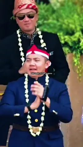 Emang jiwanya ya Pak Seskab dan Pak Menlu 😅😅 bagoyang Pak 🕺🕺 #teddyindrawijaya #sugiono #hutri80indonesia🇮🇩 #mayorteddy #fypシ゚viral 