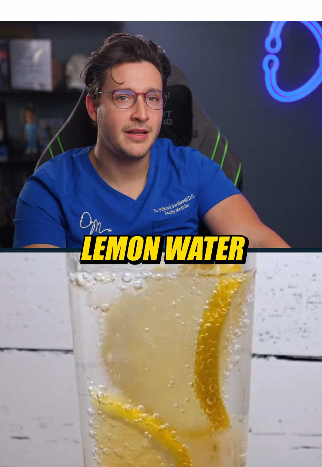 Lemon water 🍋