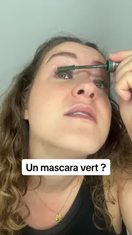 Un mascara vert ?? J’adore perso 🥹🥹