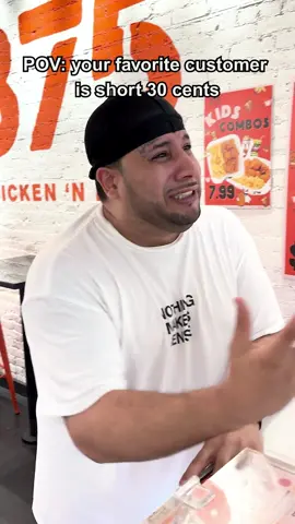 GOTTA LOOK OUT FOR YOUR FAVORITE CUSTOMERS 😂 FOLLOW US ON IG: @375chicken & @teles_w0rld WE ARE 100% HALAL! 📍 34-60 Junction Blvd. Queens 📍 649 9th Ave. Hell’s Kitchen, NYC 📍 124 Ludlow St. Lower East Side, NYC 📍 12 E 125th St. Harlem, NYC 📍 310 W 14th Street, Manhattan 📍 158 Lawrence St. Downtown Brooklyn 📍 213-05 Northern Blvd. Bayside, Queens 📍 One Gateway Center. Newark, NJ #friedchicken #skits #comedy #funny #375chicken #halal #nyc #nj