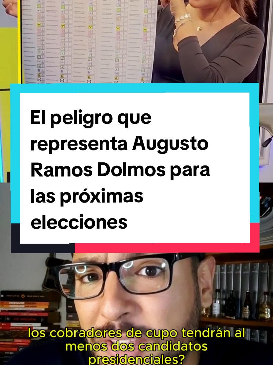 El peligro que representa Augusto Ramos Dolmos para las próximas elecciones. #elecciones2026 #peligro #perú 