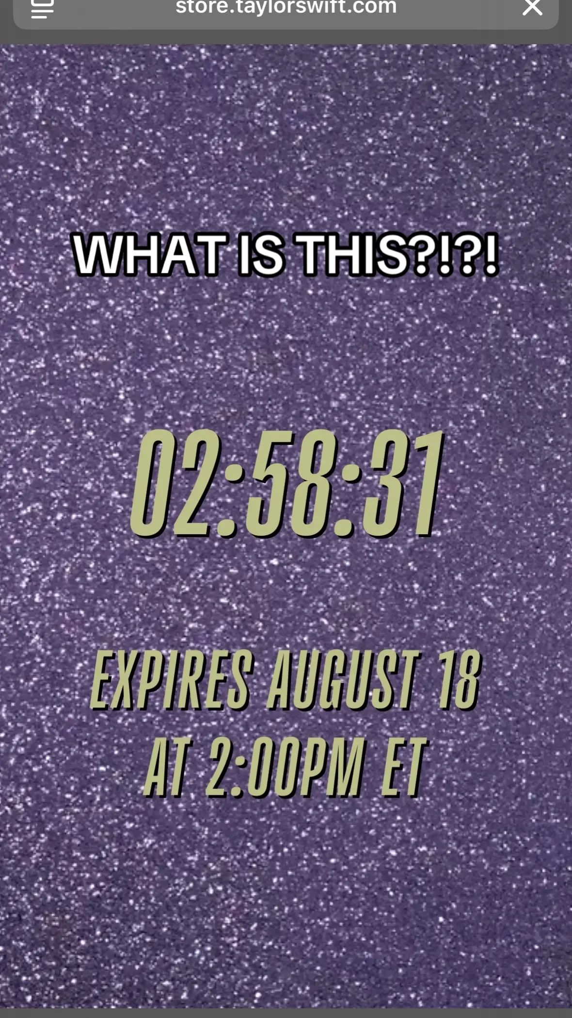 IM SO CONFUSED #fyp #taylorswift #countdown 