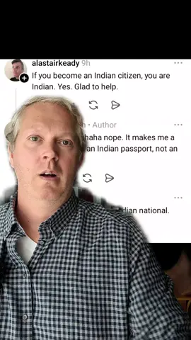 Maybe I still don't get it. Please don't wear our European ethnicity as your costume. Please respect the difference between holding a passport nationality, and being born of a certain ethnicity. It's really not the same, and it's very offensive to claim otherwise. 