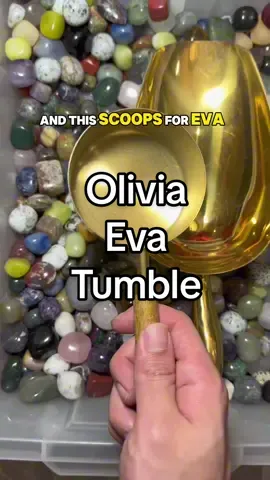 Order for Olivia and Eva💗 thank you sm for your support!! #crystalshop #crystaltumbles #crystalwholesalermike #crystalconfetti 