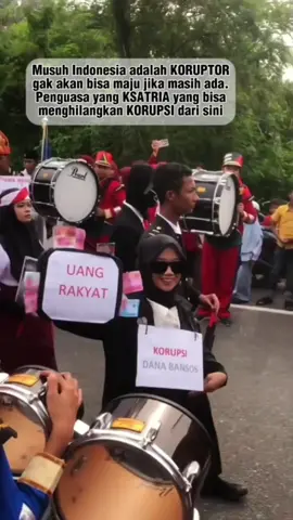 Parade tikus koruptor., musuh bangsa ini adalah KORUPTOR. Jika tidak hilang korupsi dari Indonesia, maka sulit bisa maju negeri ini. #korupsi #hutindonesiake80 #koruptormusuhbangsa #indonesiamaju #hukumberatkoruptor 