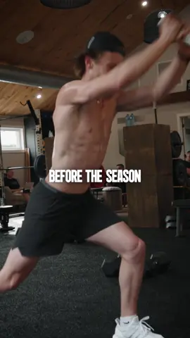 The goal leading into the season is to maintain what you’ve built in the off-season.  Training programs linked in bio 💪