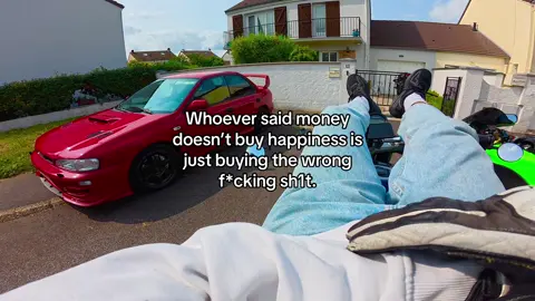 What I said. Cool cars and fast bikes is all I need. • • • #motorcycle #carguys #bikelife #motard #bikersoftiktok 