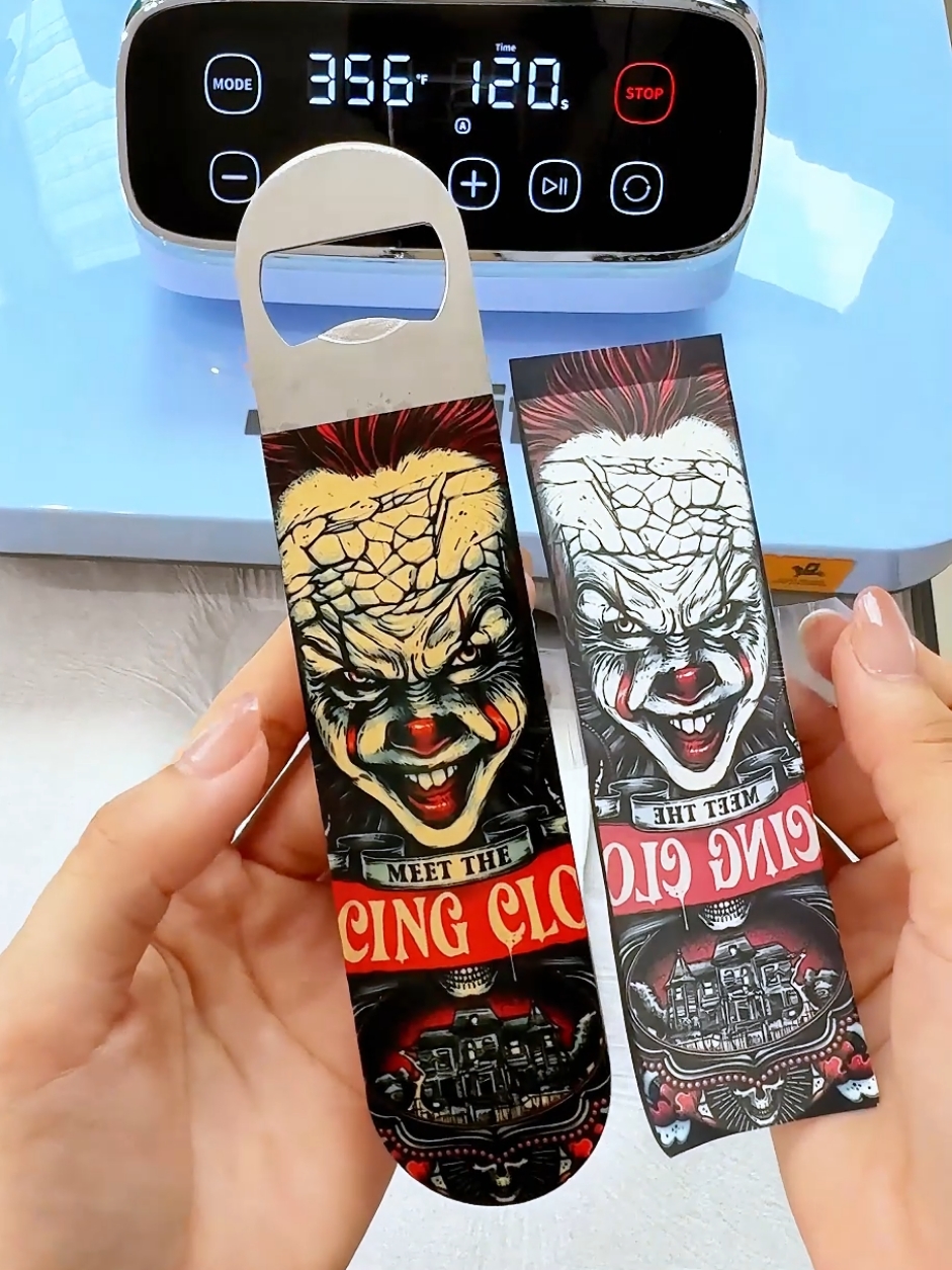 Personalize your Halloween vibe! Our sublimation plywood stainless steel bottle opener blanks combine practicality with gift-worthy charm. ✨ #pydlife #sublimationbottleopener #sublimationbottleopenerblanks #sublimationplywoodbottleopener #sublimationblanks #custombottleopener #personalizedbottleopener #custombarware #custombartools #custombarware #halloweengift #halloweenpartyideas #halloweenvibes #customgifts #giftideas #diyprojects #craftbusiness #smallbusinesssupplies #handmadebusiness #diycraft #sublimationcraft #heatpress #autoheatpress #sublimationprinting #sublimationproducts #sublimation #fyp