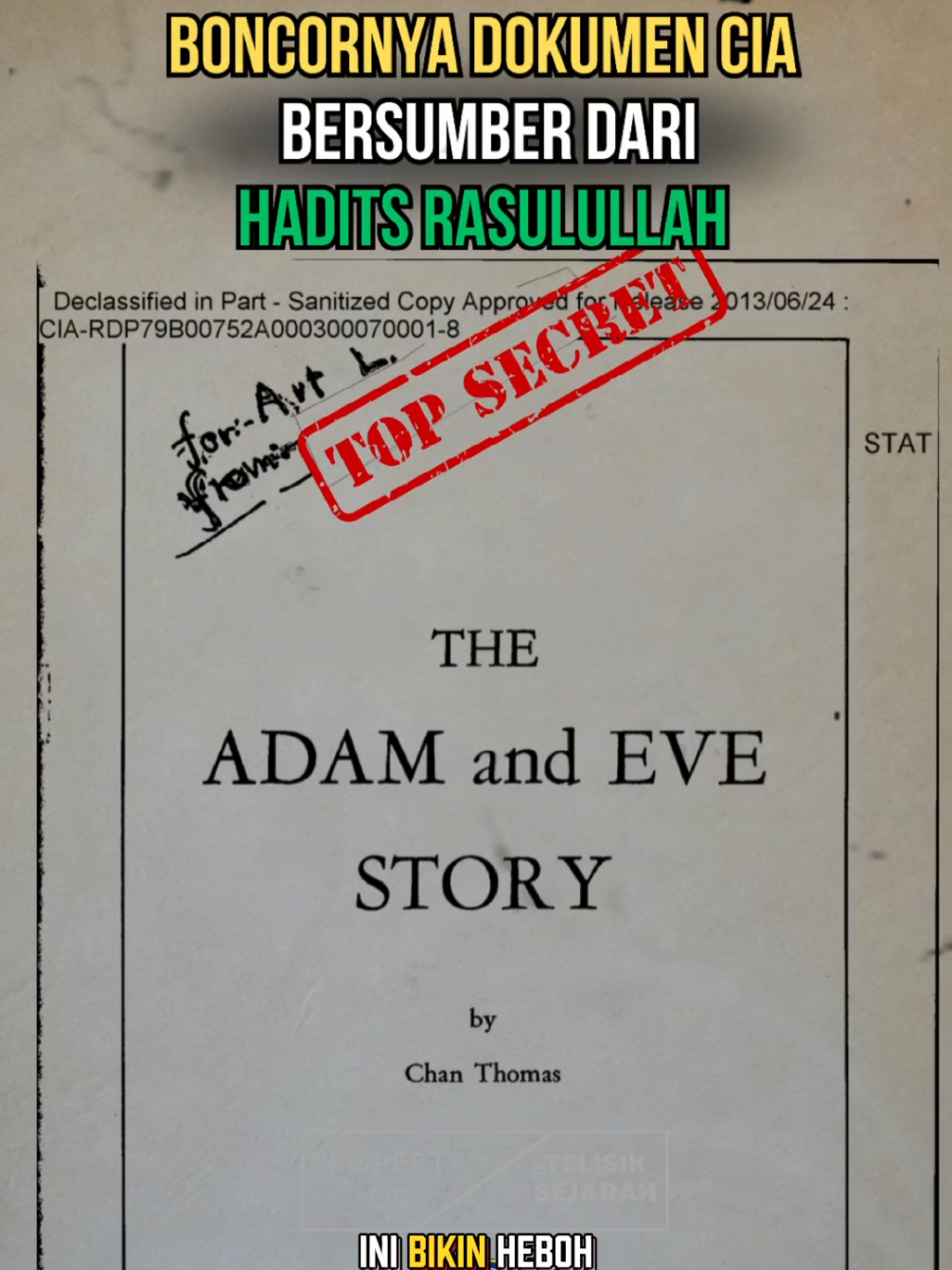 Bocornya Buku Kiamat CIA  #hadis #kisahnabi #nabimuhammad #rasulullah 