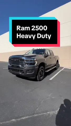 A Heavy Duty Ram 2500 is proof sizes does matter 😰