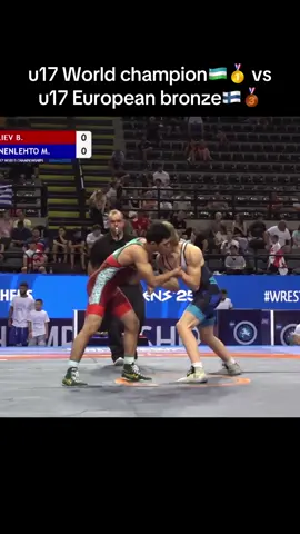 B. Valiev🇺🇿 vs M. Onnenlehto🇫🇮 | 71kg 1/16 u17 World championships 2025🇬🇷 #wrestling #uww #uzbekistan #finland #grecoromanwrestling 