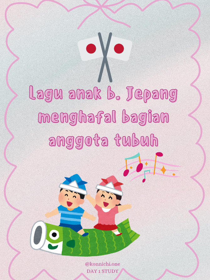 (part 1) KOSAKATA BAGIAN ANGGOTA TUBUH あたま = kepala かた = pundak ひざ = lutut め = mata  みみ = telinga はな = hidung くち = mulut #日本語 #bahasajepangdasar #fyp #otodidakbahasajepang #hiragana 