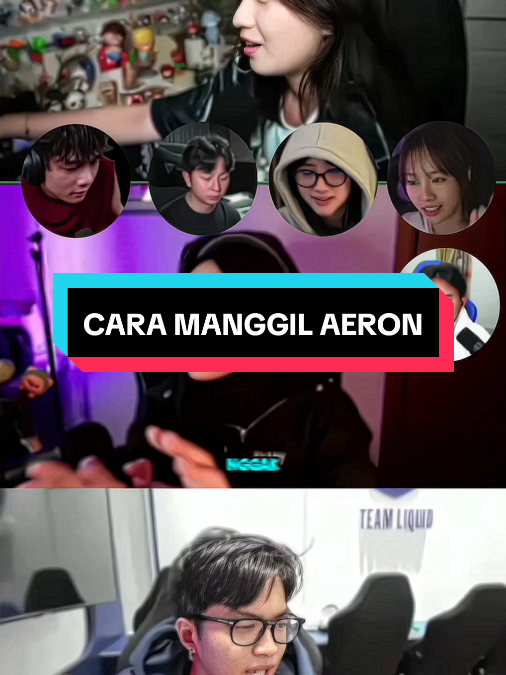 Gerakan Pemanggil AeronShikii dari Alyssa #aeronshikii #alyssa #nastasiaadelinee 