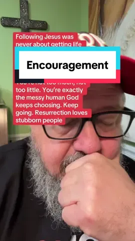 From a Christian pastor. Faith is not about pretending life is easy. It is about dragging our weary selves into the arms of God who still whispers, you are loved, you belong, you matter. Even in the rubble, hope breathes. Even in the ache, God refuses to let go. #TattooedMennonite #Jesus #Encouragement #ChristianTikTok #creatorsearchinsights 