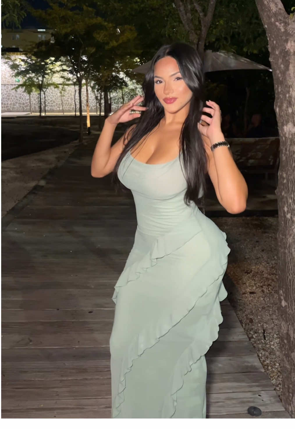 Obsessed with this dress 🥝 @SHEIN @SHEINUS  Dress Lookup: 69269469 Use my code: 25QS8USsahai910 #SHEINtrends #SHEINforAll ad