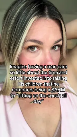Because if he really gave a crap about his children he would recognize you have the most important job in the world. 🤱🏼 #narcissist #narcissisticabuse #sahm #emotionalabuse 