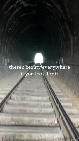 following the light at the end of the tunnel
