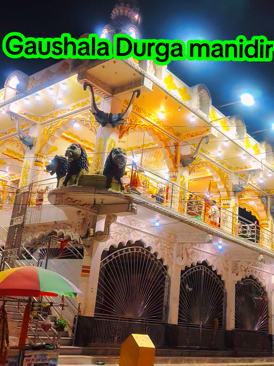 #durga #mata  Night view  #sikindra____shah2218 #fry  #foryou 