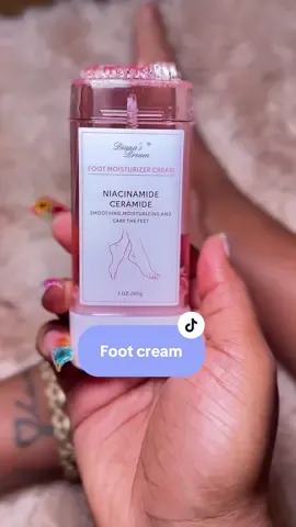 Yall see the price???  Focus on the product. Not my hard feet! I had to put the pride aside and put the girlies onnnnn✨🤏🏾  #footcream #niacinamide #tiktokshop 