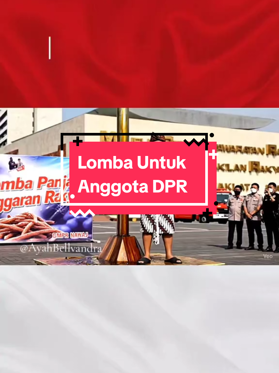🇮🇩 Meriah sekali lomba di depan gedung  DPR! 🎉 Pesertanya para anggota dewan, hadiahnya bukan sembako… tapi uang rakyat & anggaran negara 💸 #DPR #lomba17agustus #wakilrakyat #ParodiDPR #rakyat 