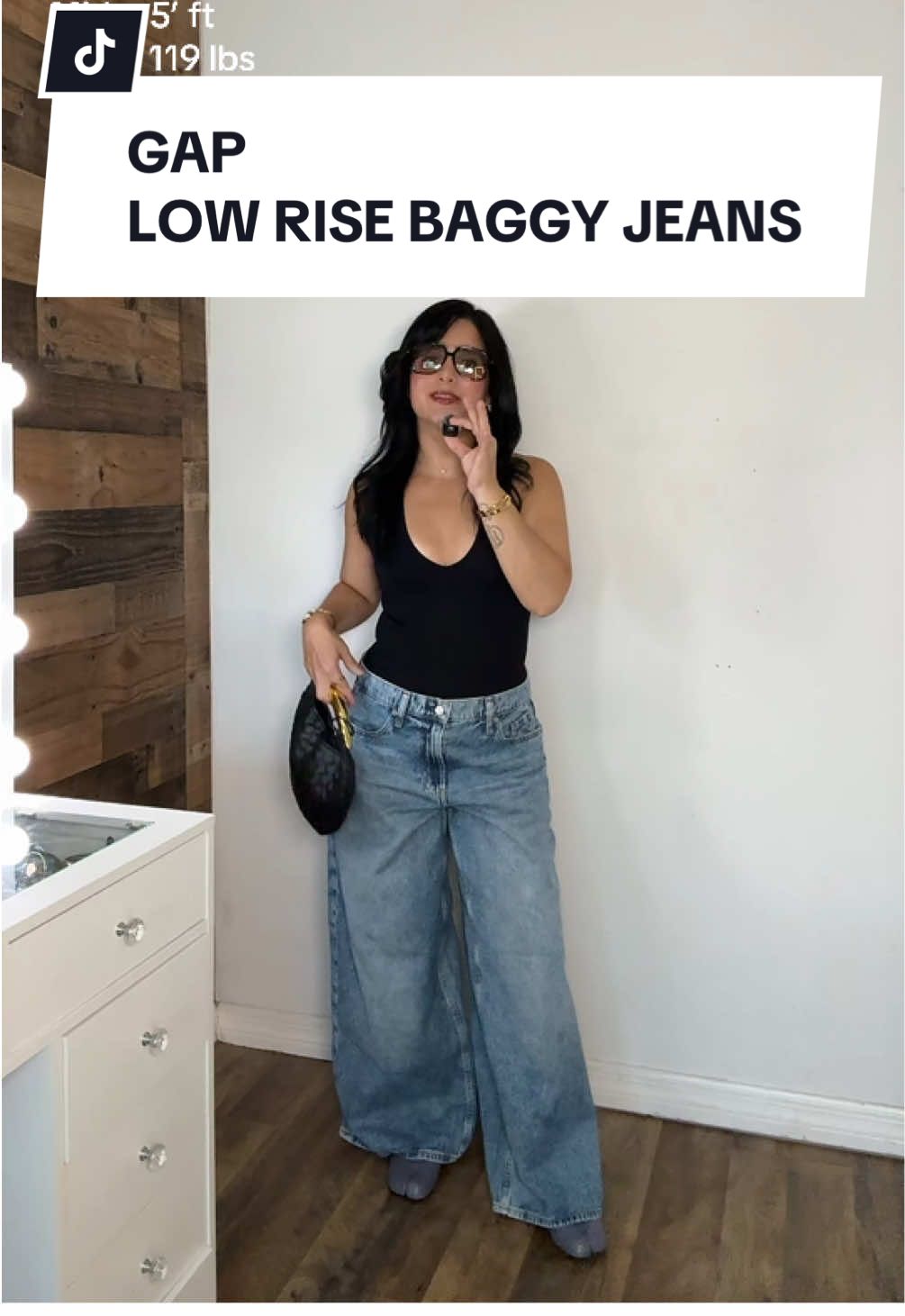 GAP Low Slung Extra Baggy Jeans 👖  #gap #gapjeans #baggyjeans #petitejeans #lowrisebaggyjeans 