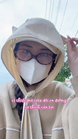 Có nắng hay không cứ ra ngoài đường là đội cái mũ này 🫣🫶 #mũ #mutaimeo 