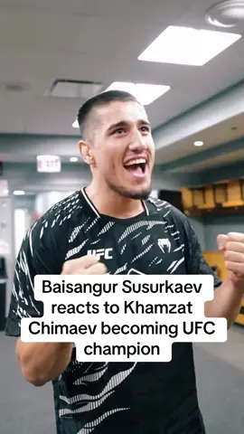 Baisangur Susurkaev reacts to Khamzat Chimaev becoming UFC champion #UFC #mma #khamzatchimaev #baisangursusurkaev #reaction 