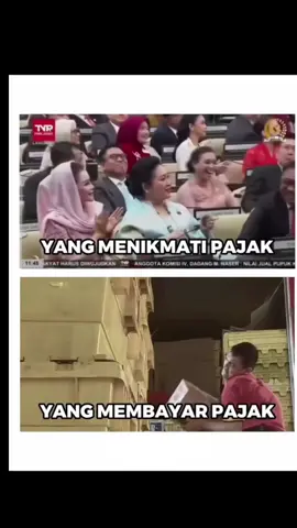 Rakyat Berkerja keras, penjabatnya.. joget