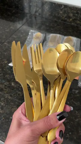 Talheres maravilhosos que toda cozinha merece! Apaixonada 🥰 #tiktokshop #talheres #viraltiktok #foryou #fyyyyyyyyyyyyyyyy 