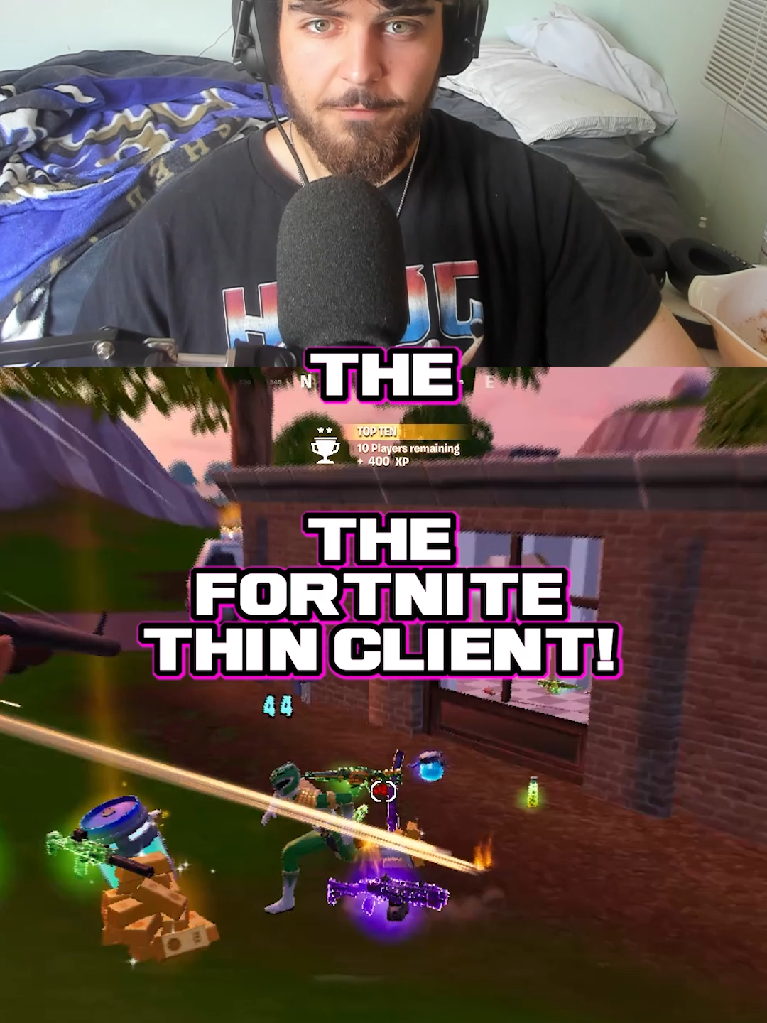 The fortnite THIN CLIENT #fortnite #fortnitebr #fortnitefnbr