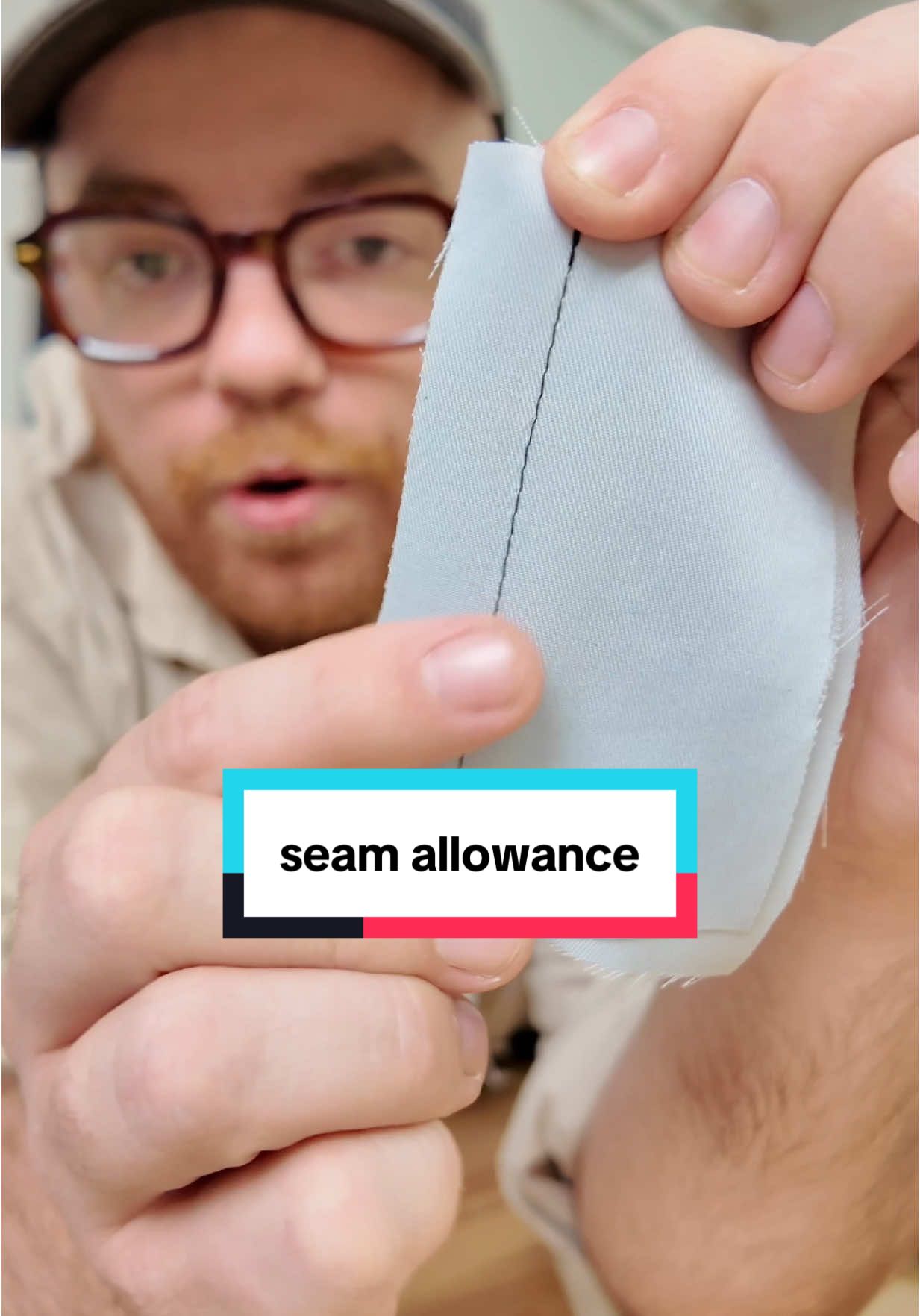 seam allowance tutorial #sewingtips 